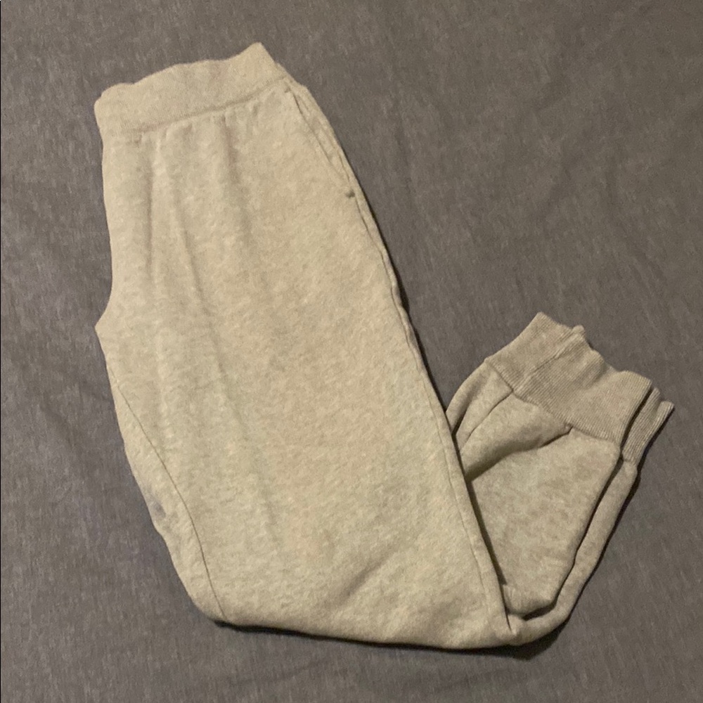 TNA Cozy AF Light Gray Sweatpants